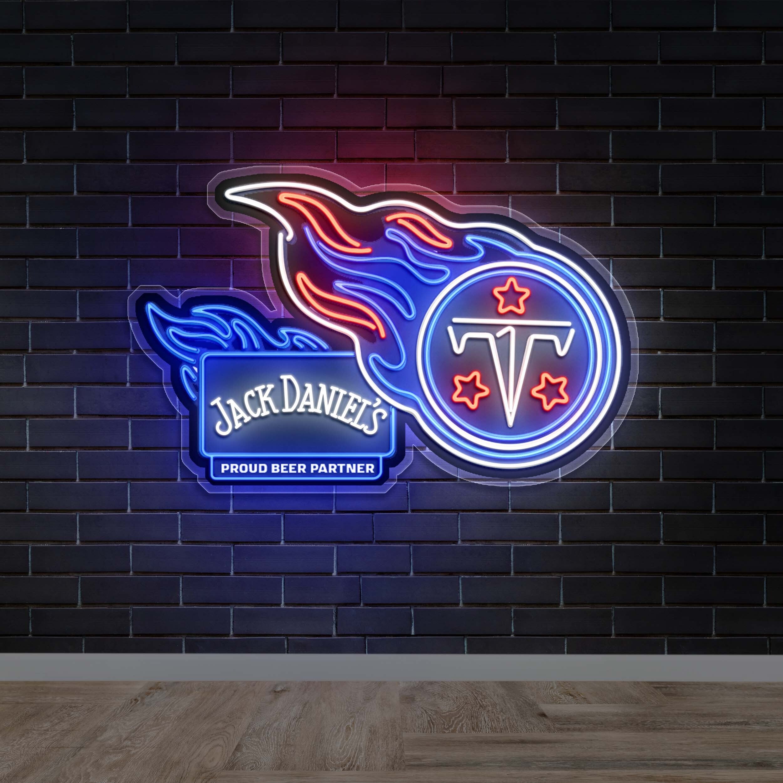 JACK DANIEL'S (version 2) - Premium Neon Artwork