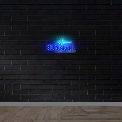 Sounds By LJ - Premium Neon Artwork