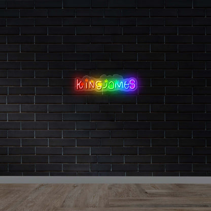kingjames - Premium Neon Artwork