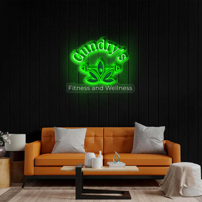 Gundry's - Premium Neon Artwork