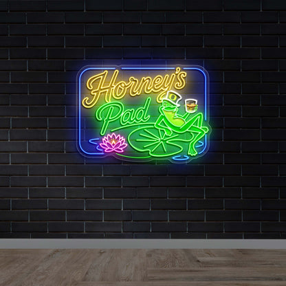 Horney's Pad - Premium Neon Artwork