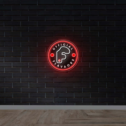 OFFICIAL FLAVAORS - Premium Neon Artwork