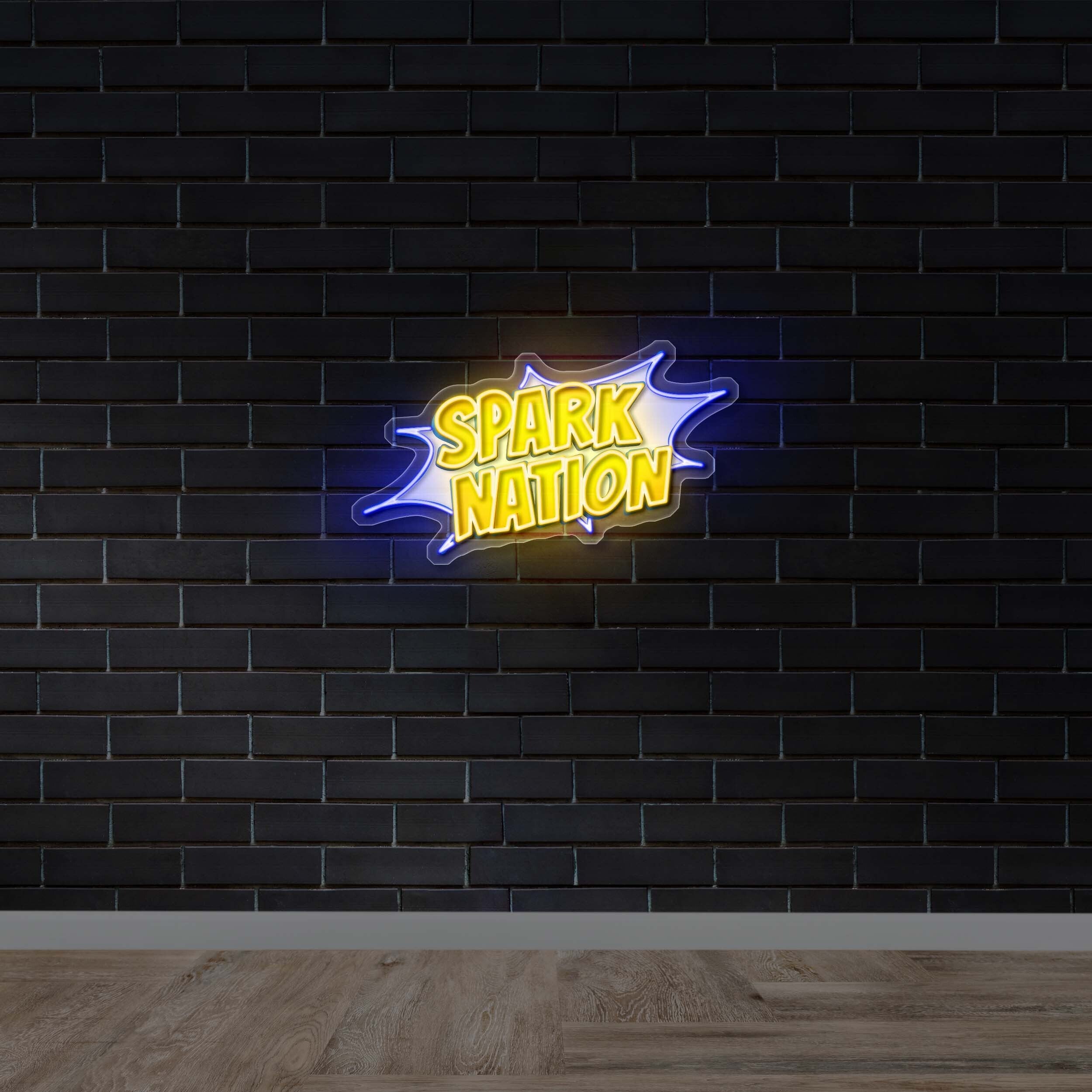 SPARK NATION - Premium Neon Artwork