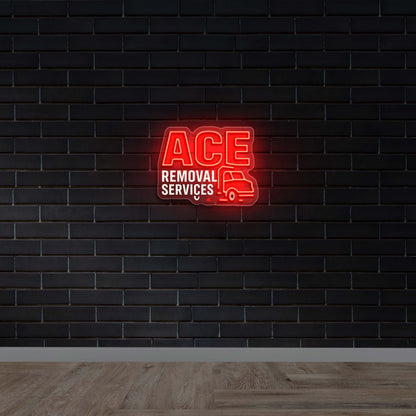 ACE REMOVAL SERVICES - Premium Neon Artwork