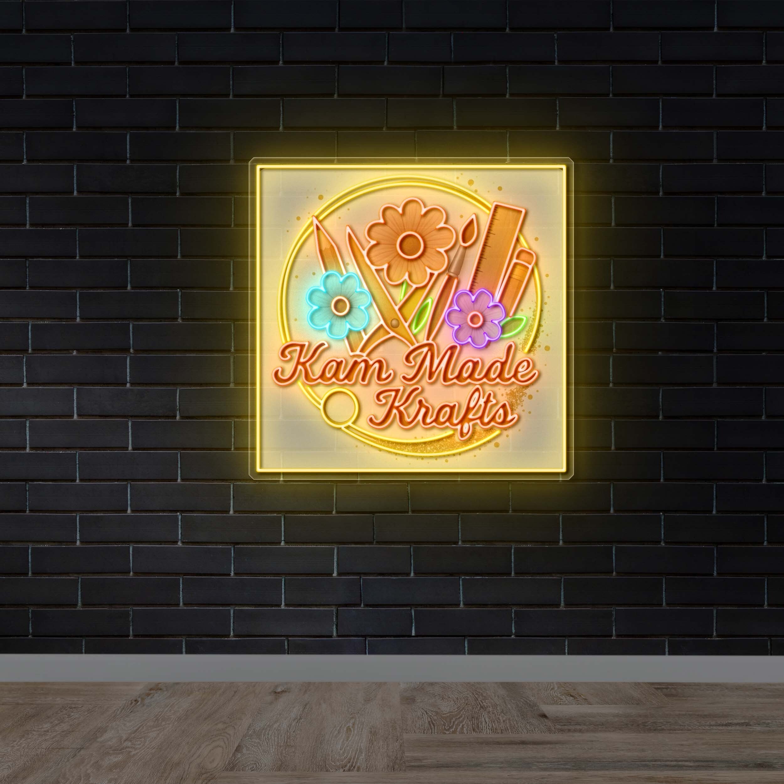 Kam Made Krafts - Premium Neon Artwork