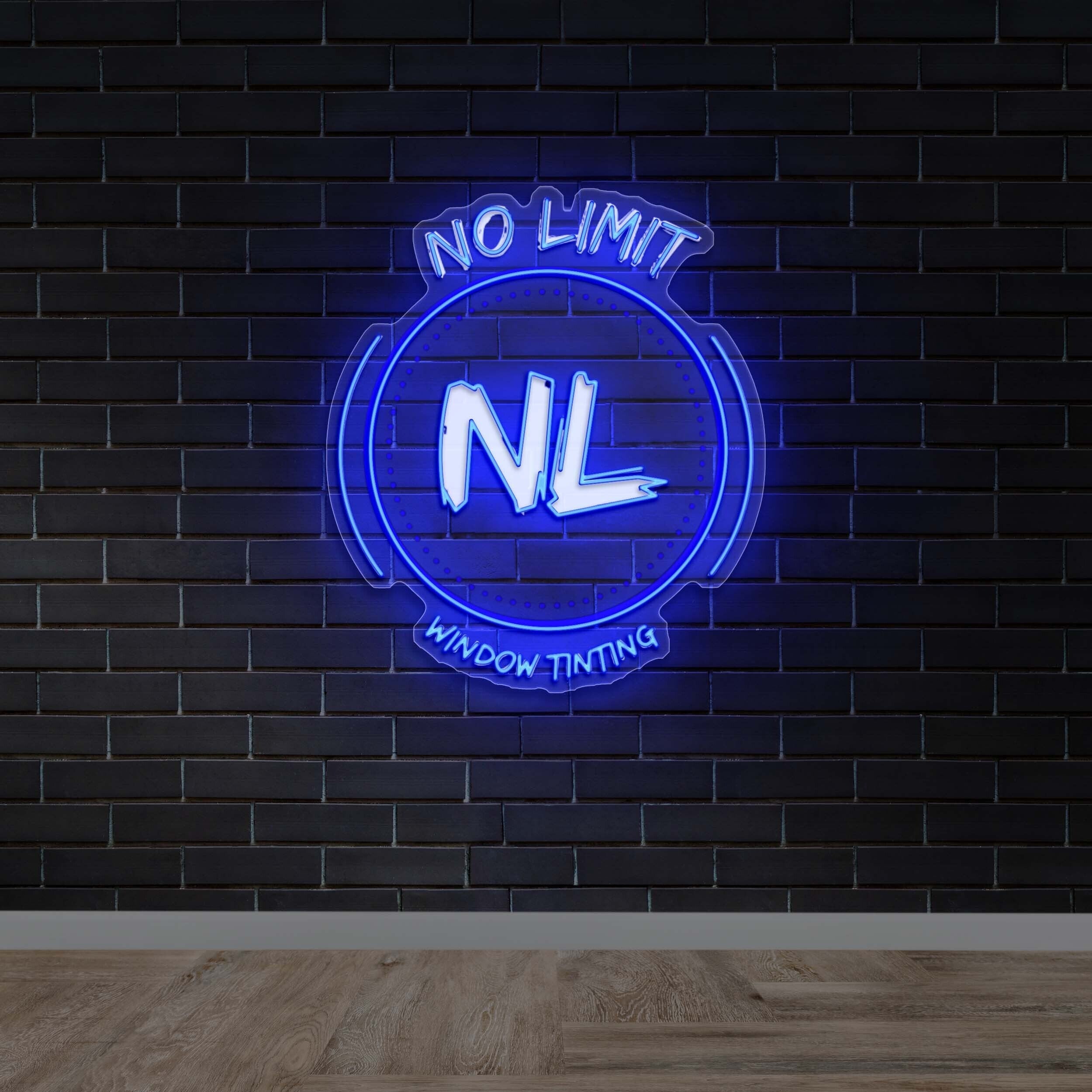 NO LIMIT - Premium Neon Artwork