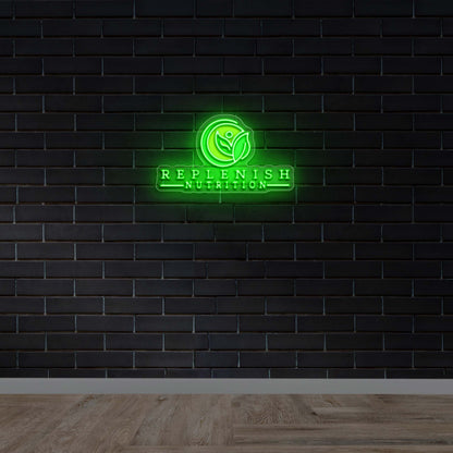 Replenish Nutrition - Premium Neon Artwork