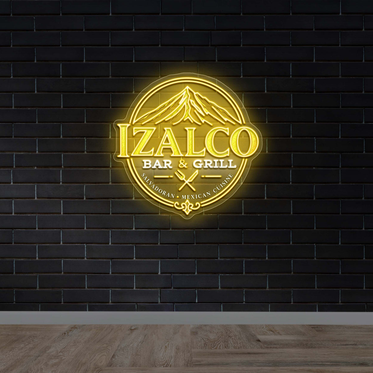Izalco Bar & Grill - Premium Neon Artwork