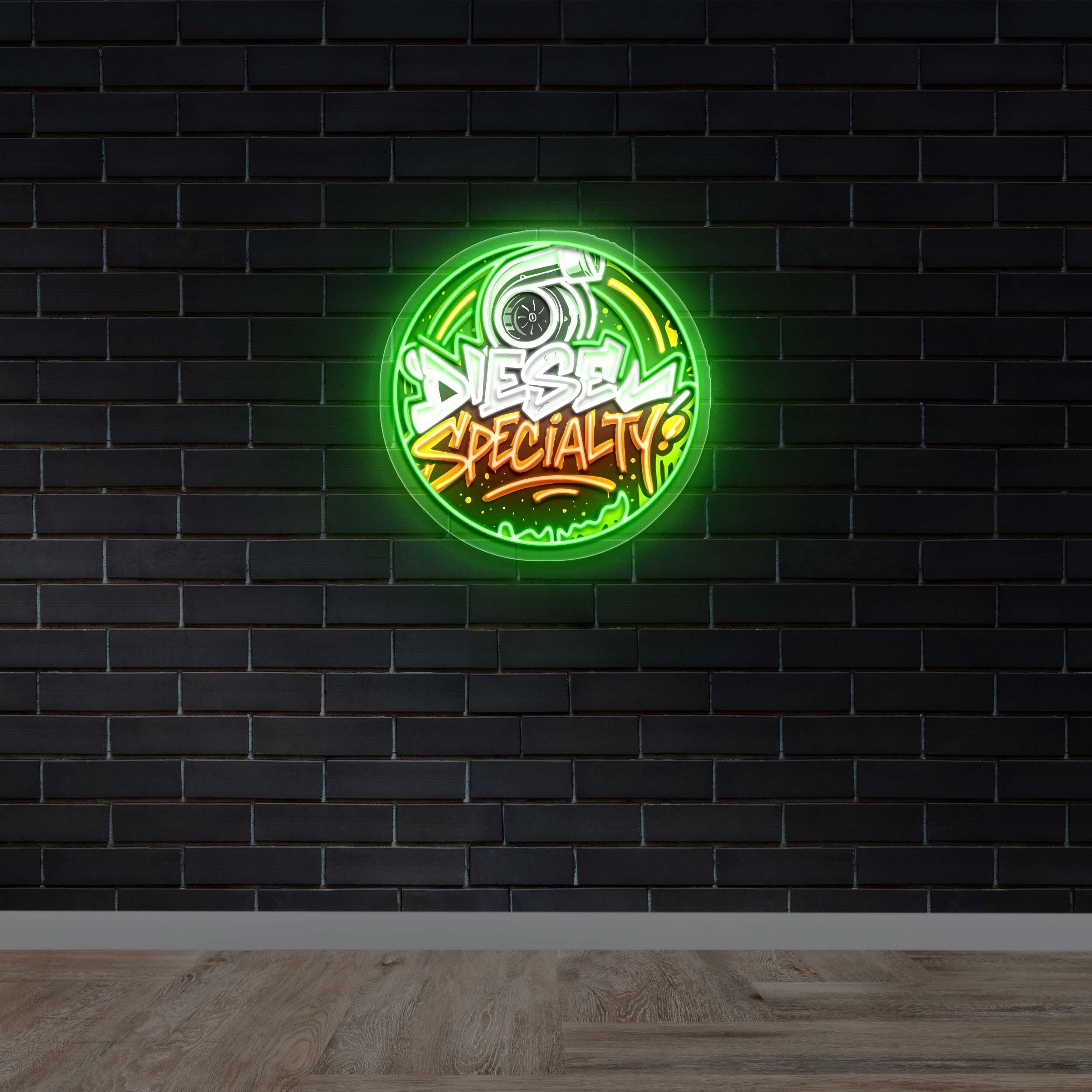 Diesel Specialty - Premium Neon Artwork