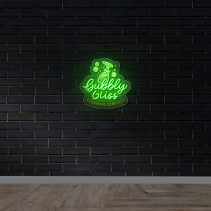 bubbly bliss - Premium Neon Artwork