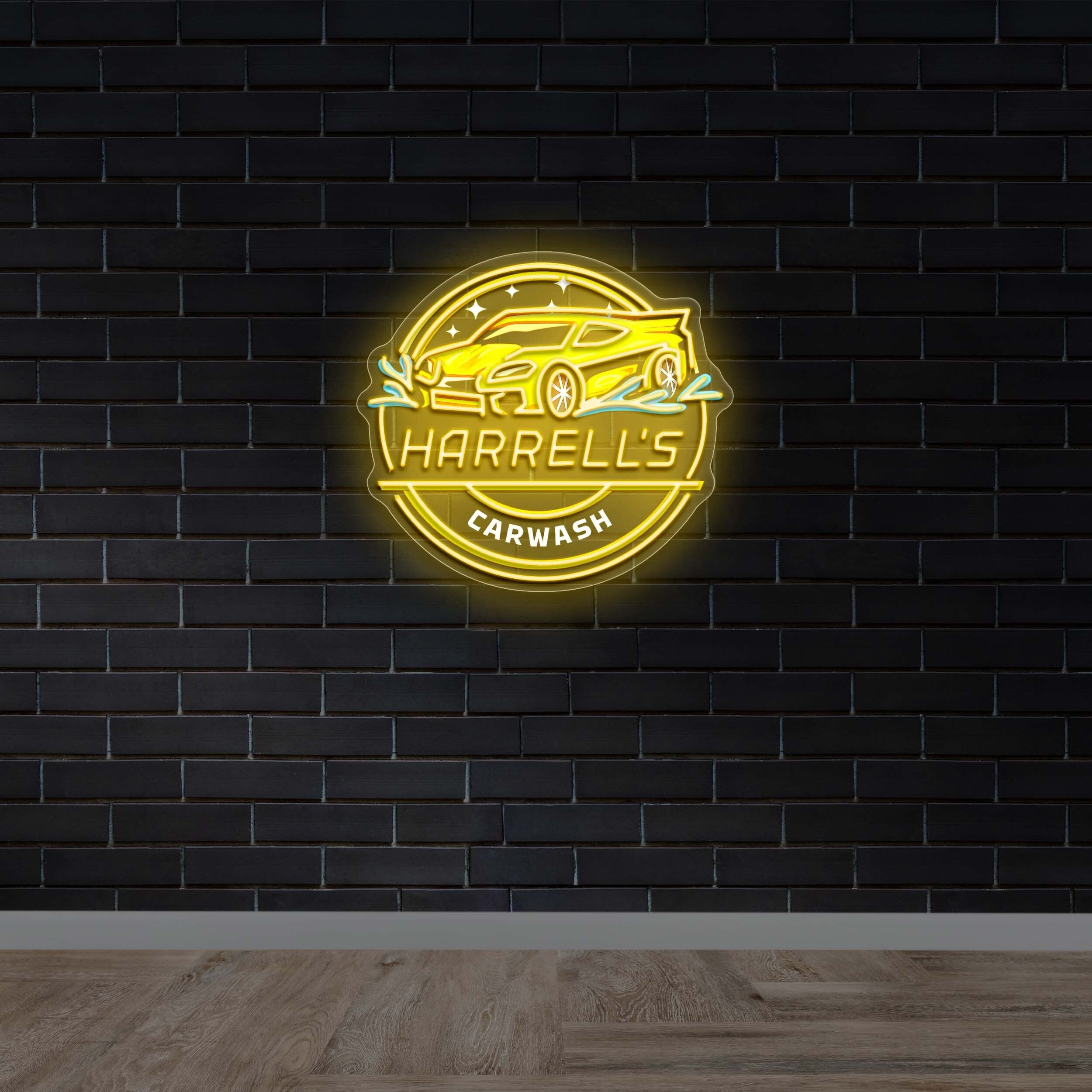 HARREL'S - Premium Neon Artwork
