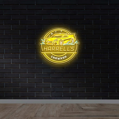 HARREL'S - Premium Neon Artwork
