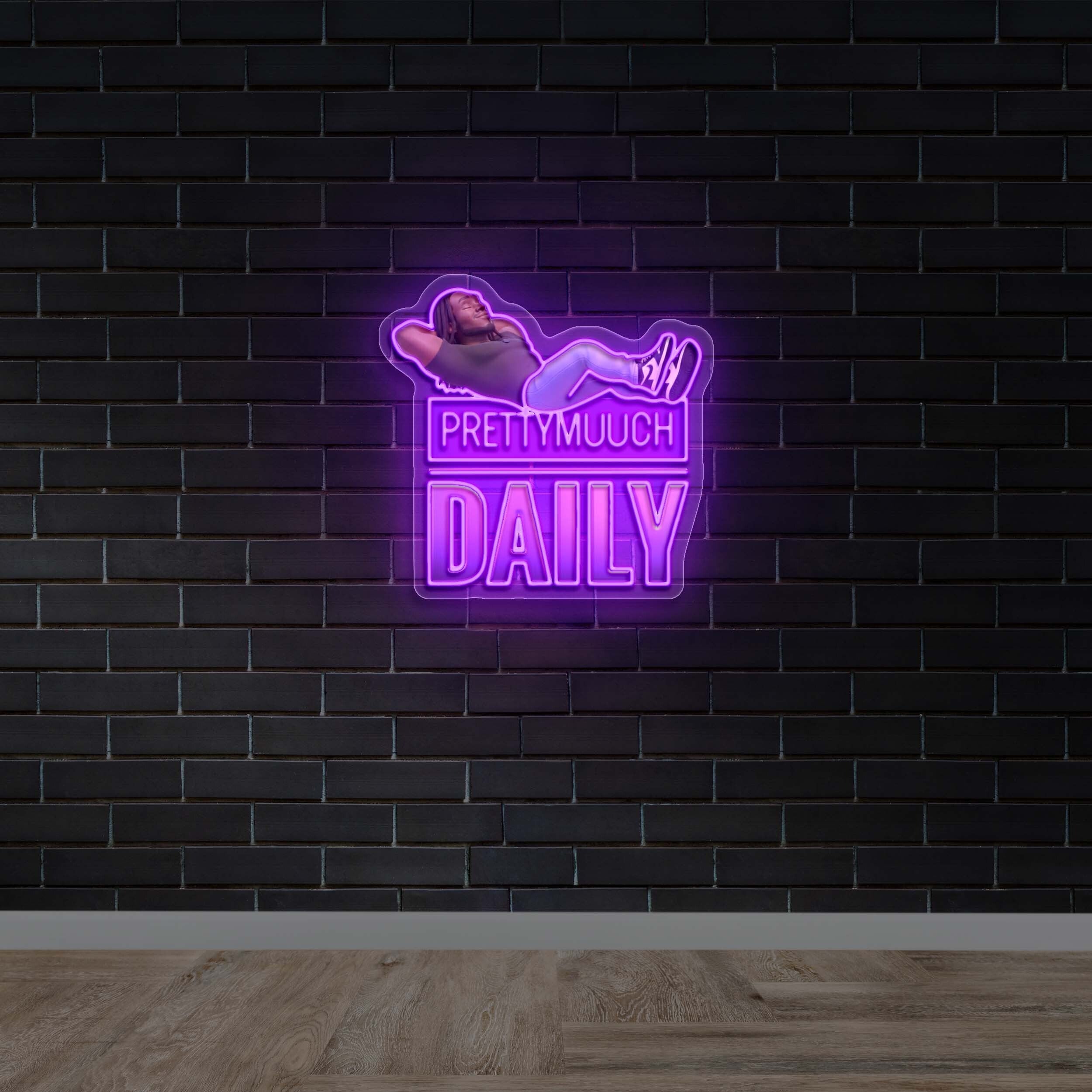 Pretty Much Delay - Premium Neon Artwork