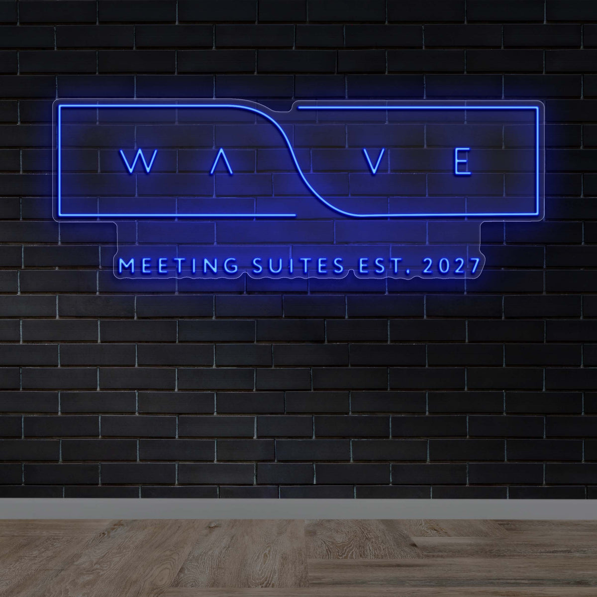 Wave - Premium Neon Artwork