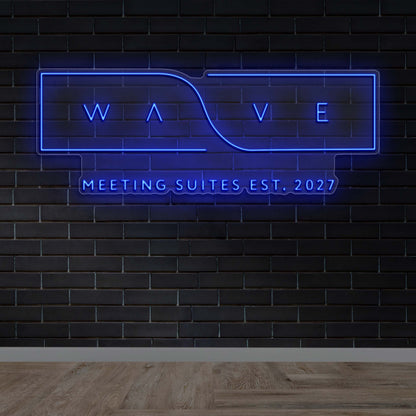 Wave - Premium Neon Artwork