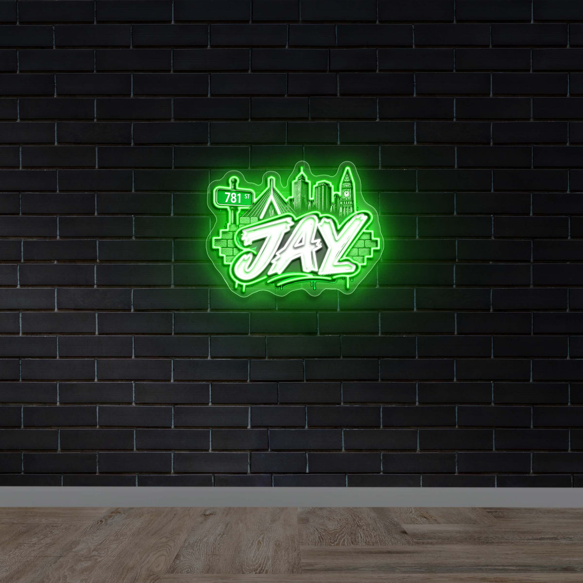 781st JAY - Premium Neon Artwork