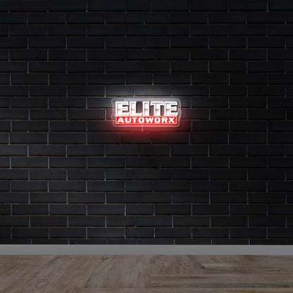 ELITE - Premium Neon Artwork