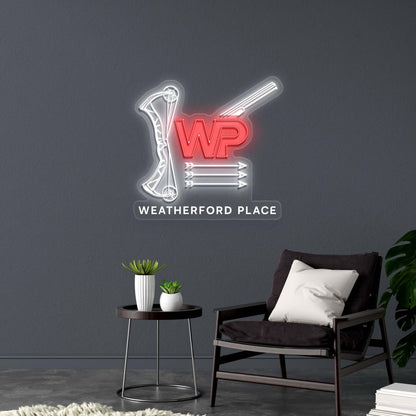WEATHERFORD PLACE - Premium Neon Artwork