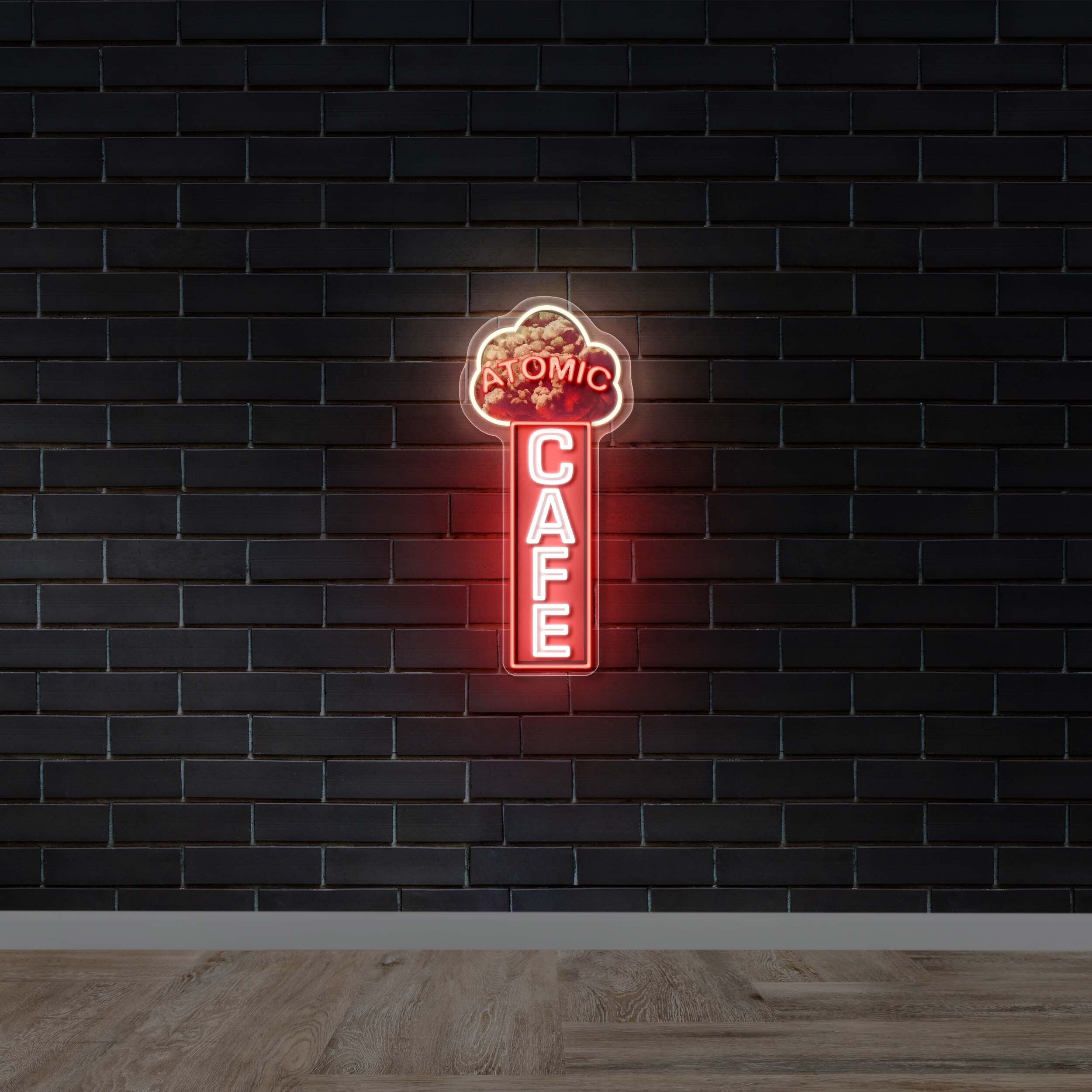 Atomic Cafe - Premium Neon Artwork