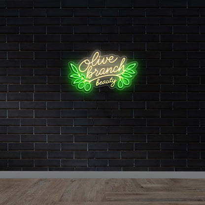 Olive Branch - Premium Neon Artwork