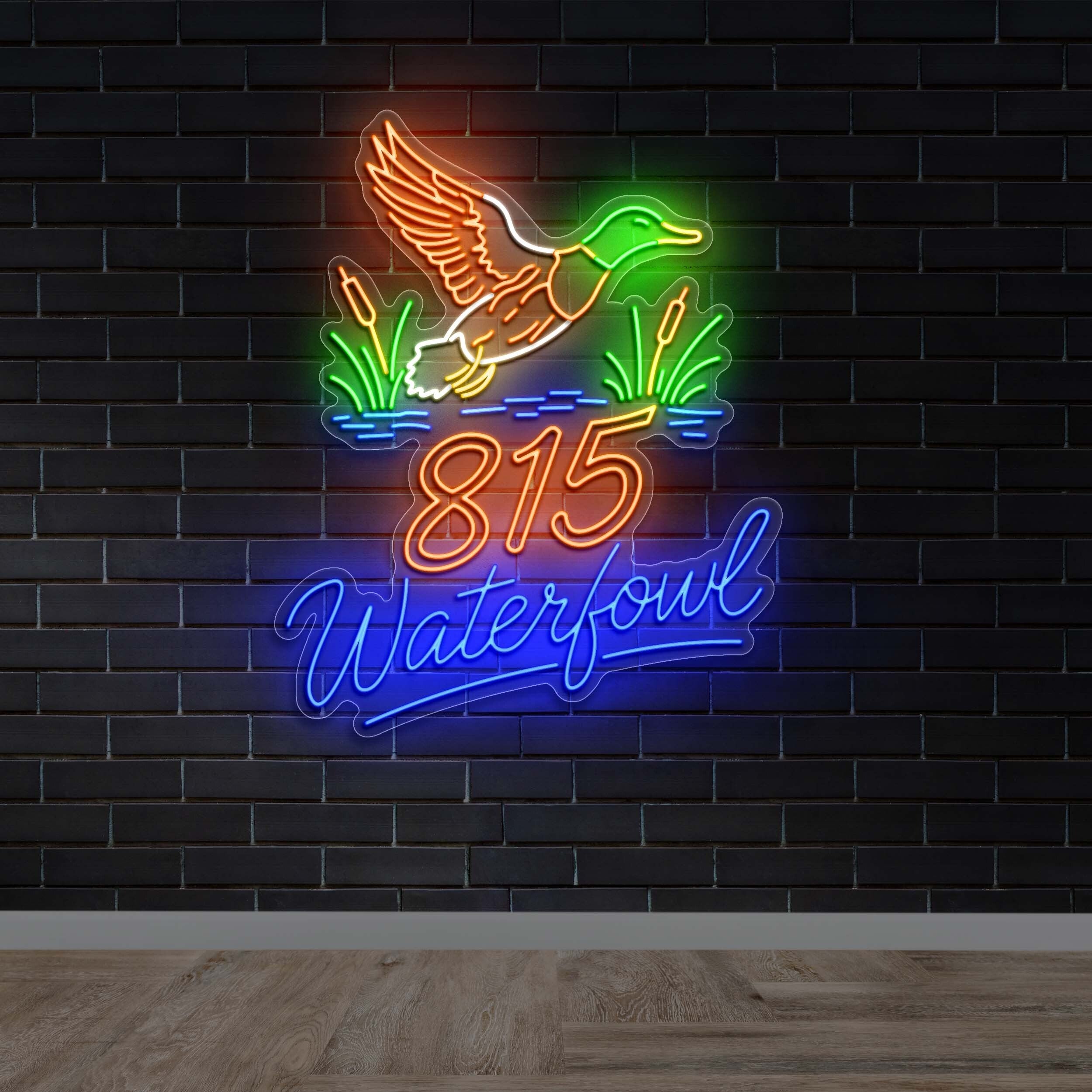 815 Waterfowl - Premium Neon Artwork
