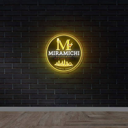 MIRAMICHI - Premium Neon Artwork