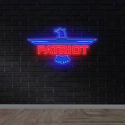 PATRIOT - Premium Neon Artwork