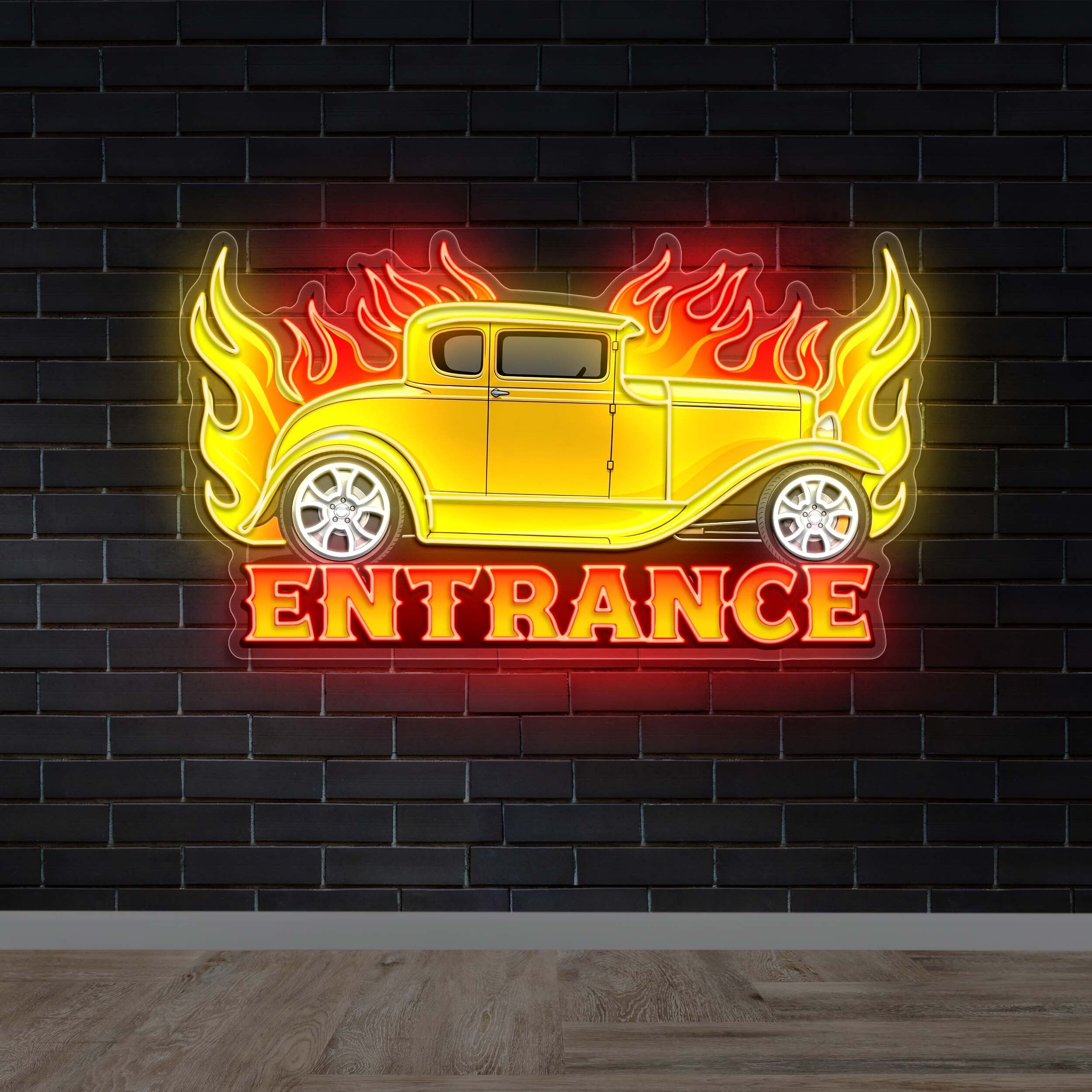 ENTRANCE - Premium Neon Artwork