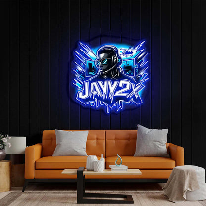 Jayy2x - Premium Neon Artwork