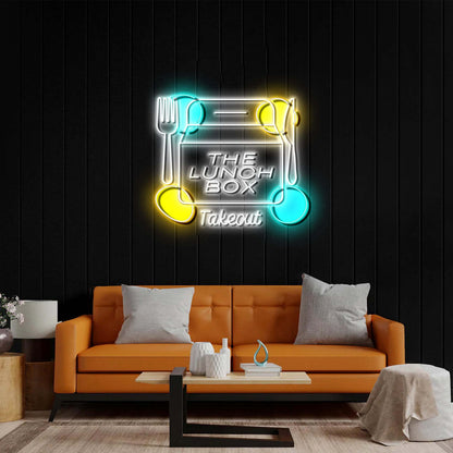 THE LUNCH BOX - Premium Neon Artwork