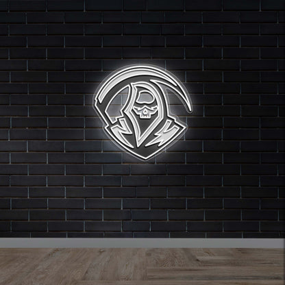 Grim Reaper - Premium Neon Artwork