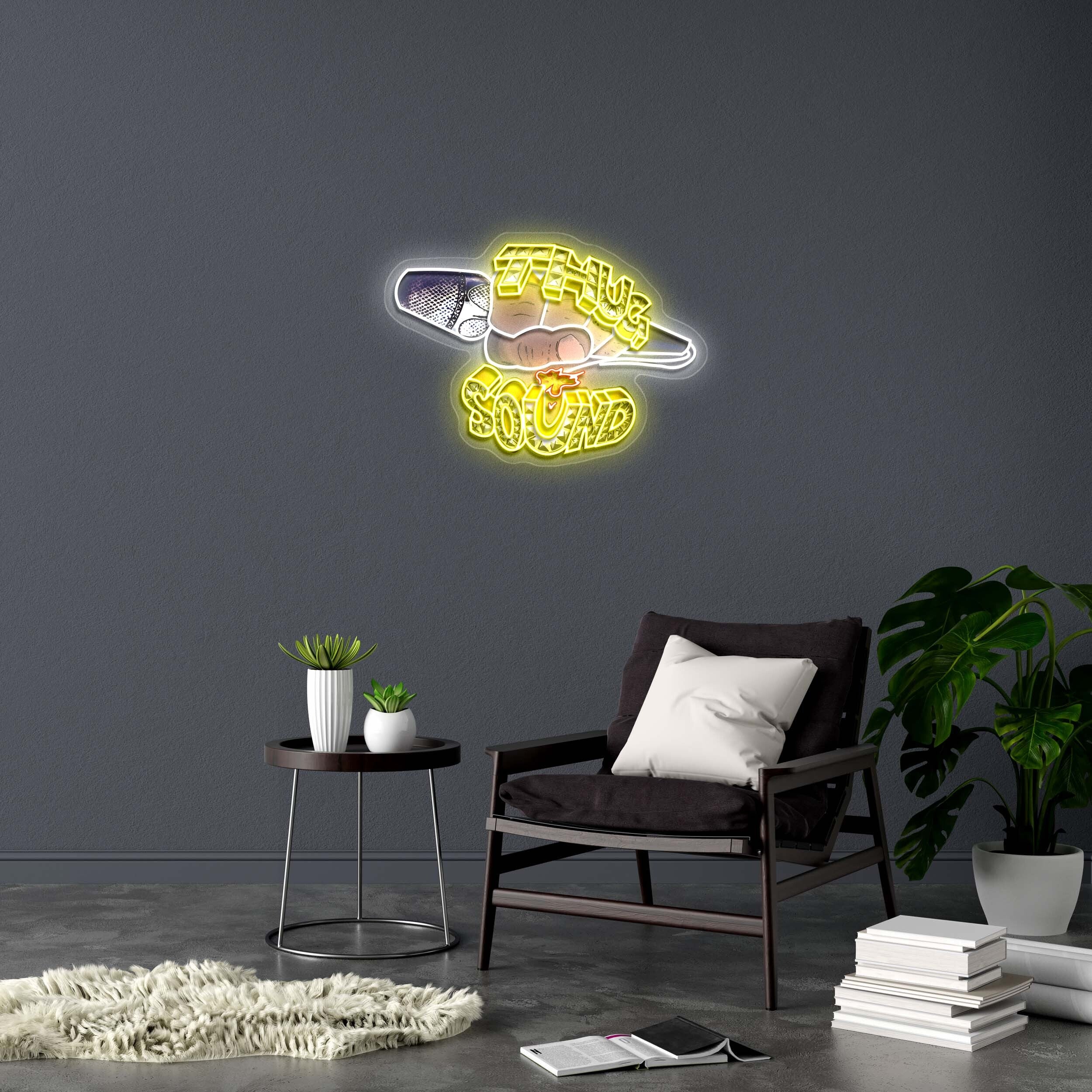 THUG SOUND - Premium Neon Artwork