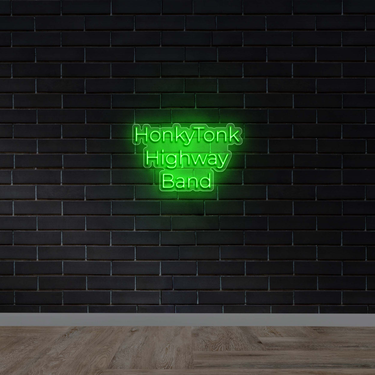 HonkyTonk Highway Band - Premium Neon Artwork