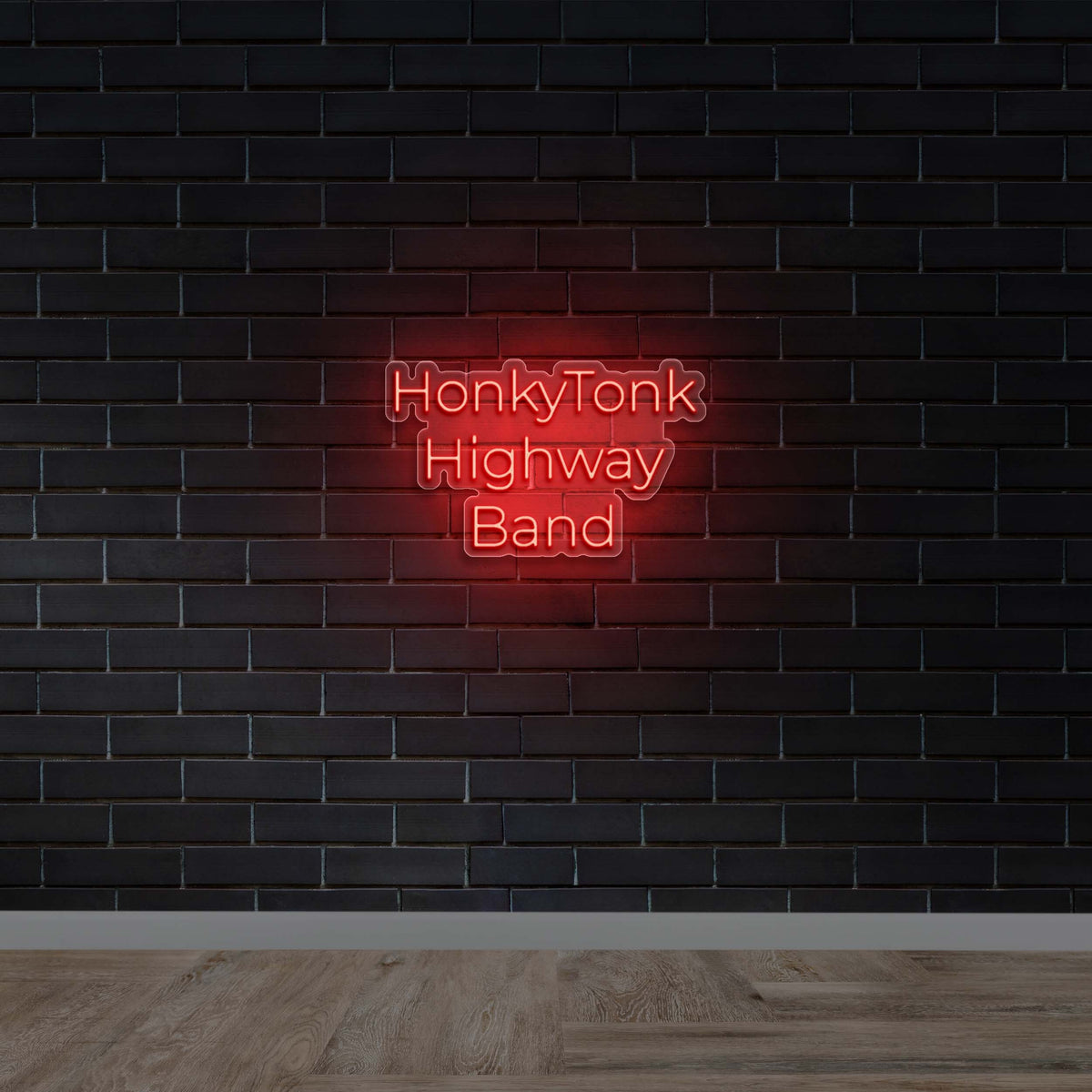 HonkyTonk Highway Band - Premium Neon Artwork