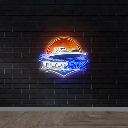 Deep Six - Premium Neon Artwork