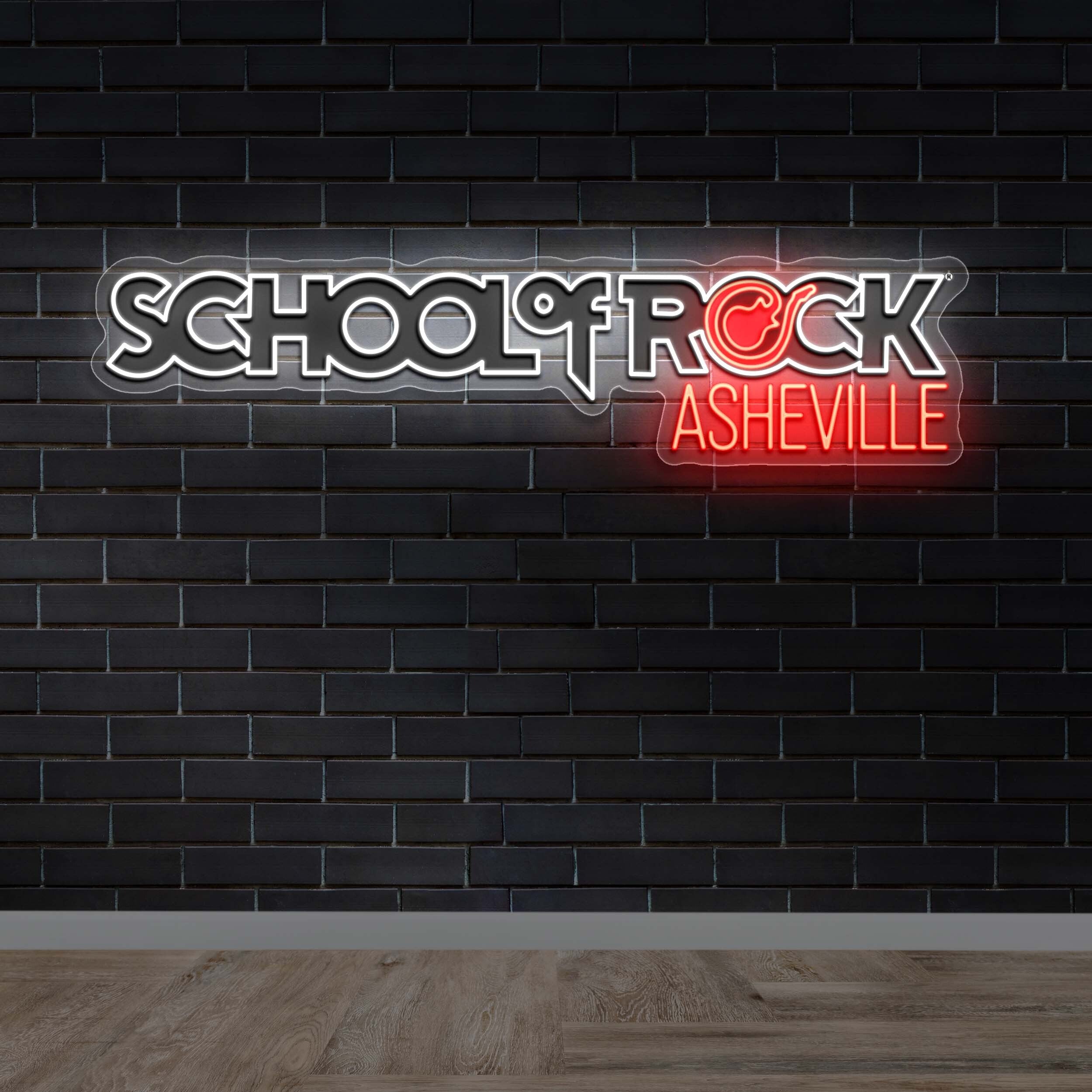 SCHOOL OF ROCK ASHEVILLE | 2nd Version - Premium Neon Artwork