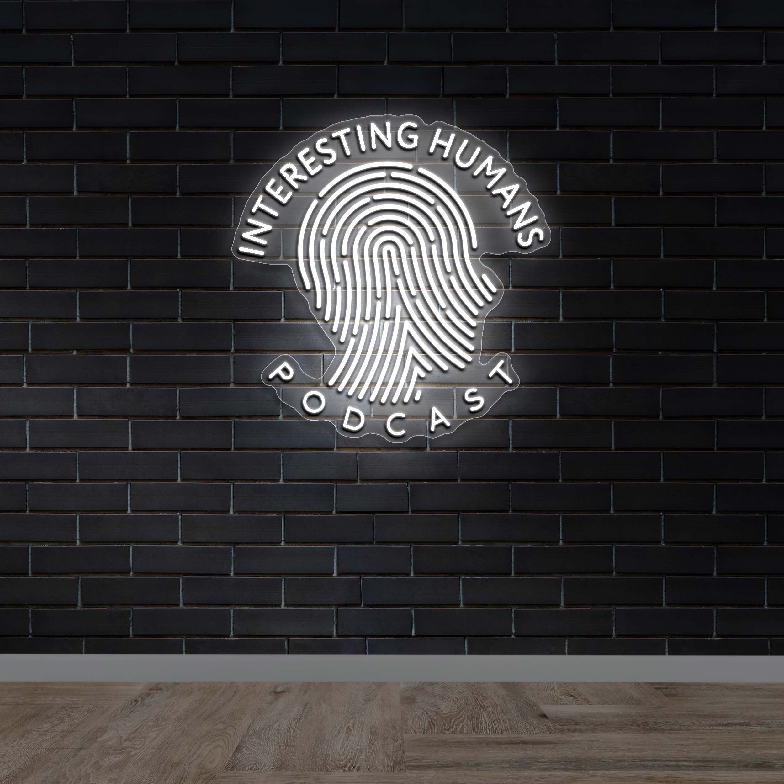 INTERESTING HUMANS - Premium Neon Artwork