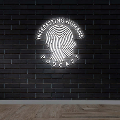 INTERESTING HUMANS - Premium Neon Artwork