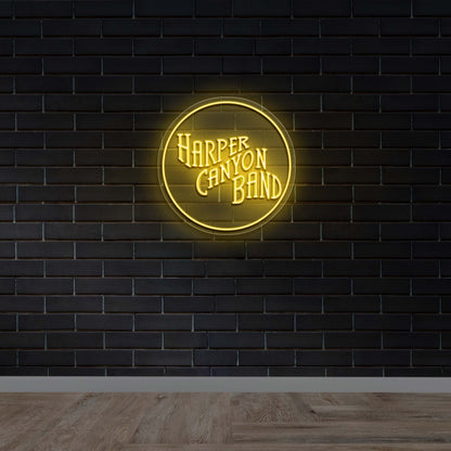 Harper Canyon Band - Premium Neon Artwork