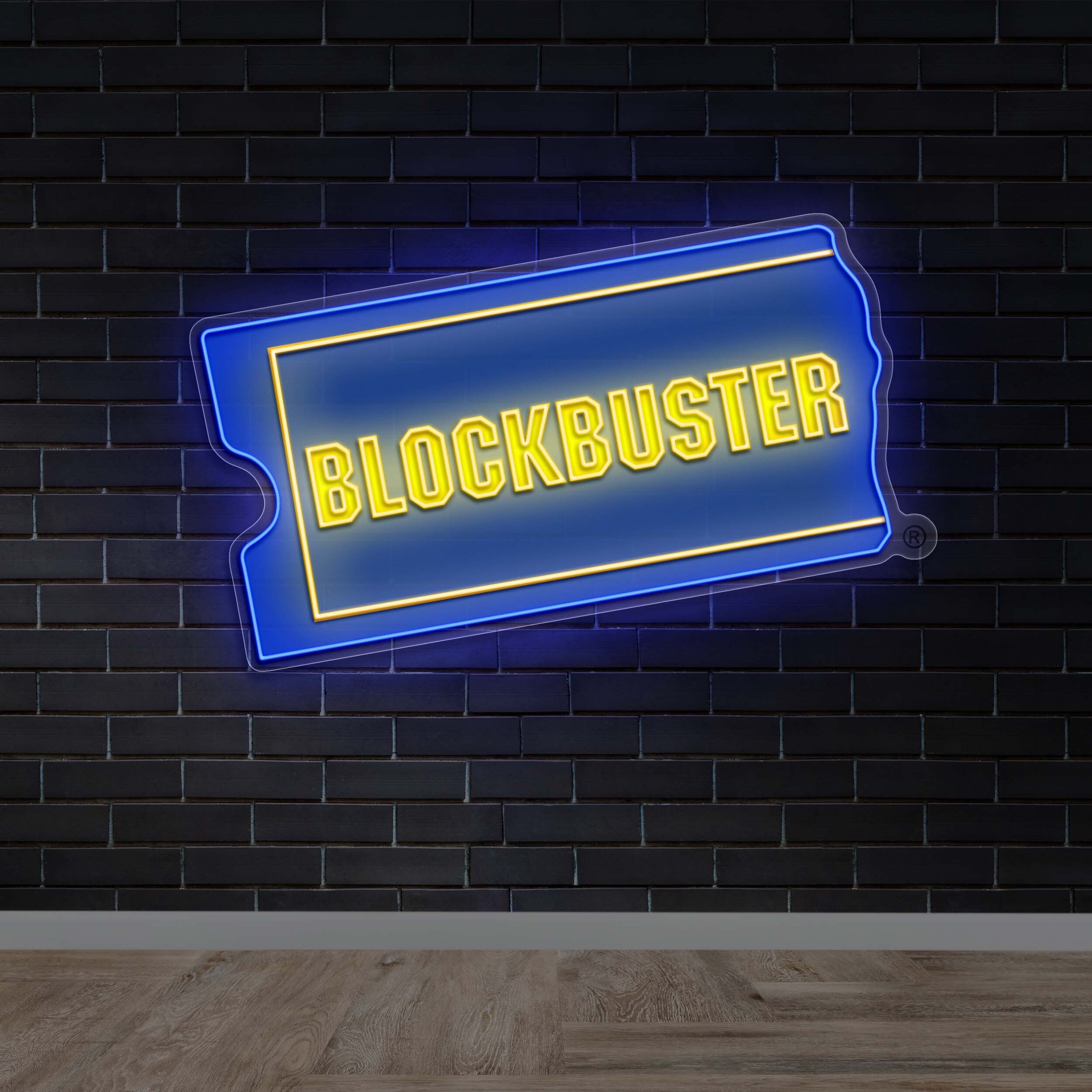 Blockbuster - Premium Neon Artwork