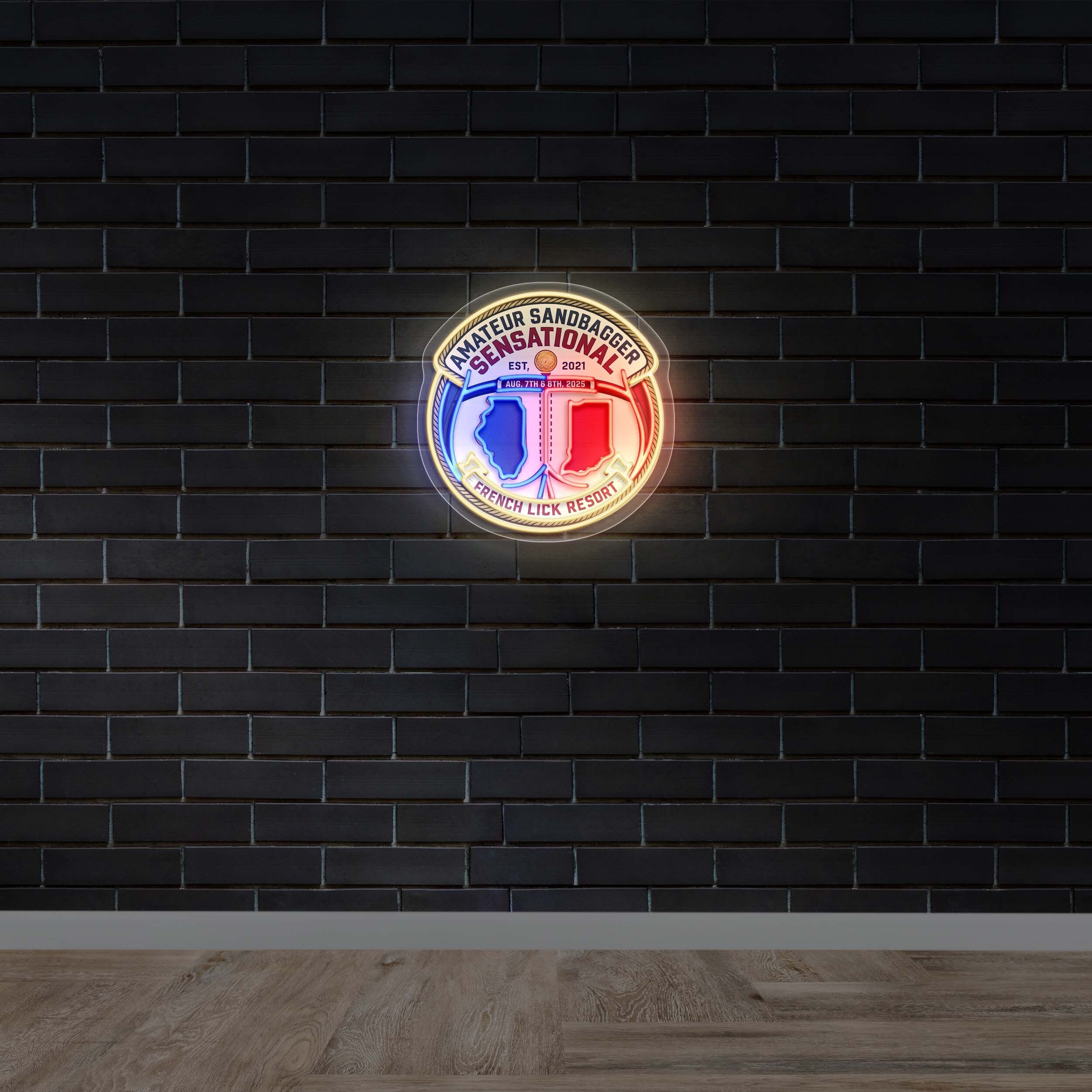 Amateur Sandbagger Sensational - Premium Neon Artwork