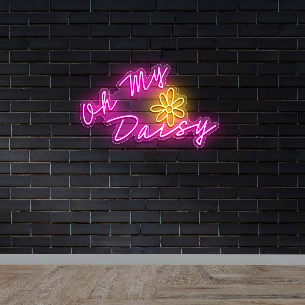 Oh My Daisy - Premium Neon Artwork