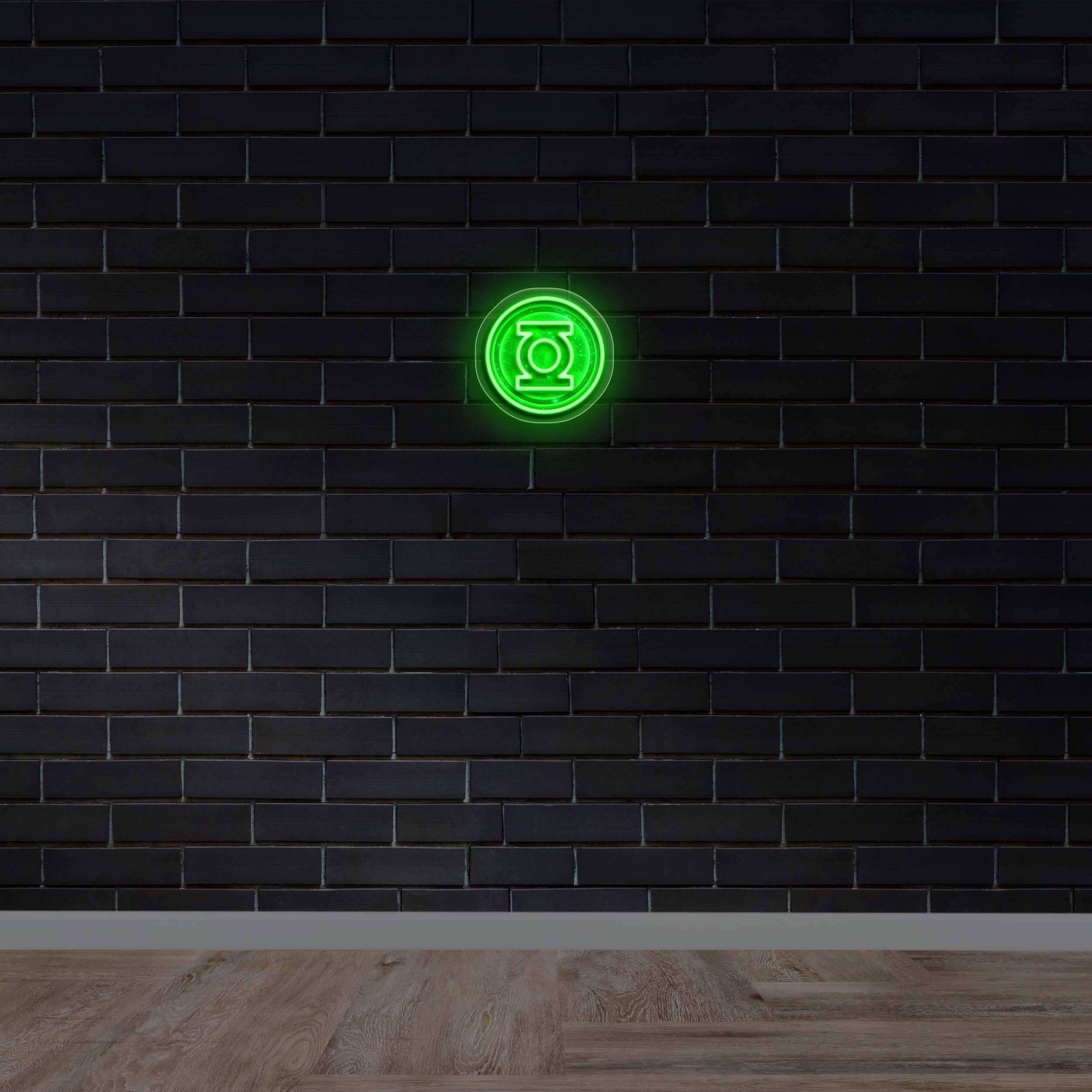 Green Lantern - Premium Neon Artwork