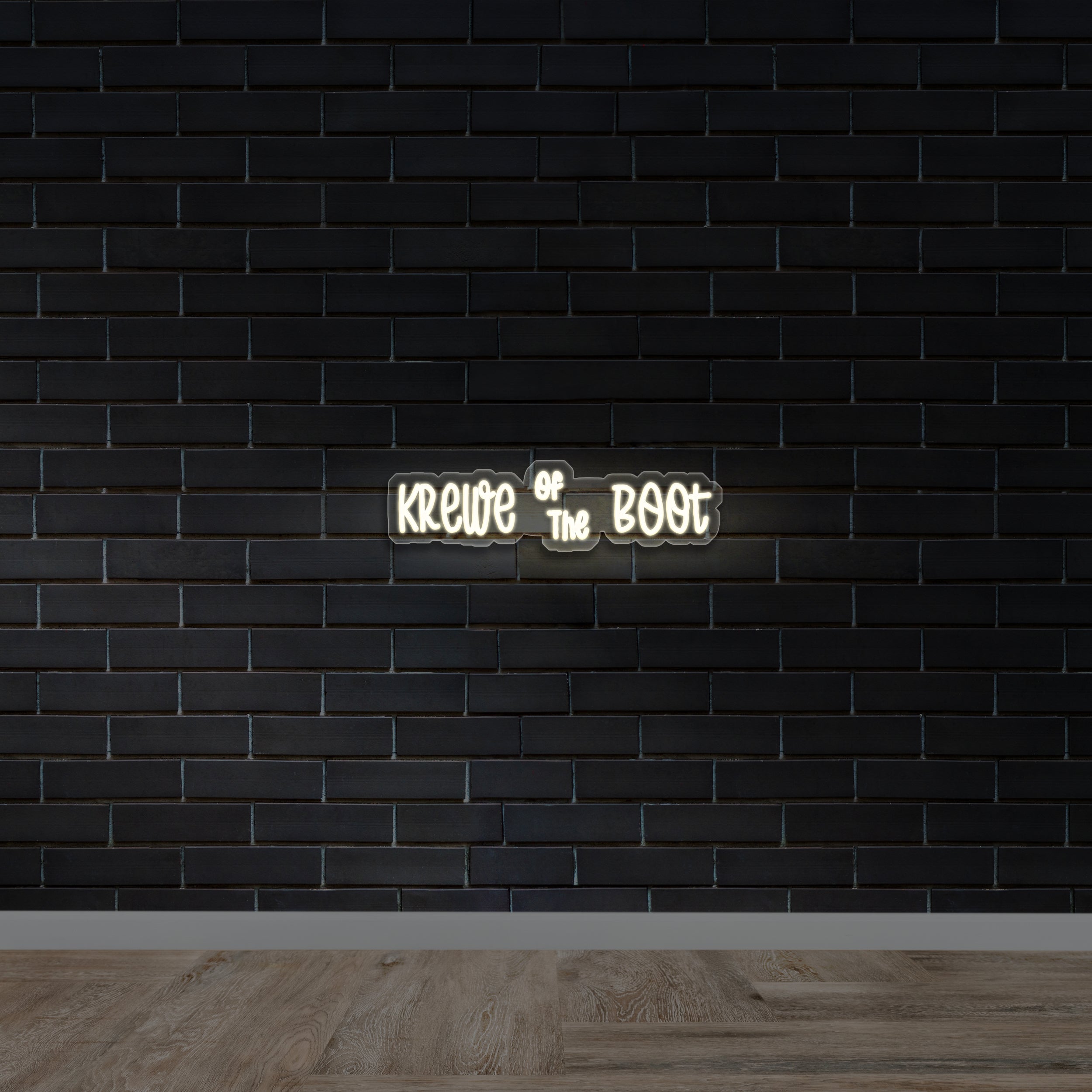 KREWE OF THE BOOT - Premium Neon Artwork