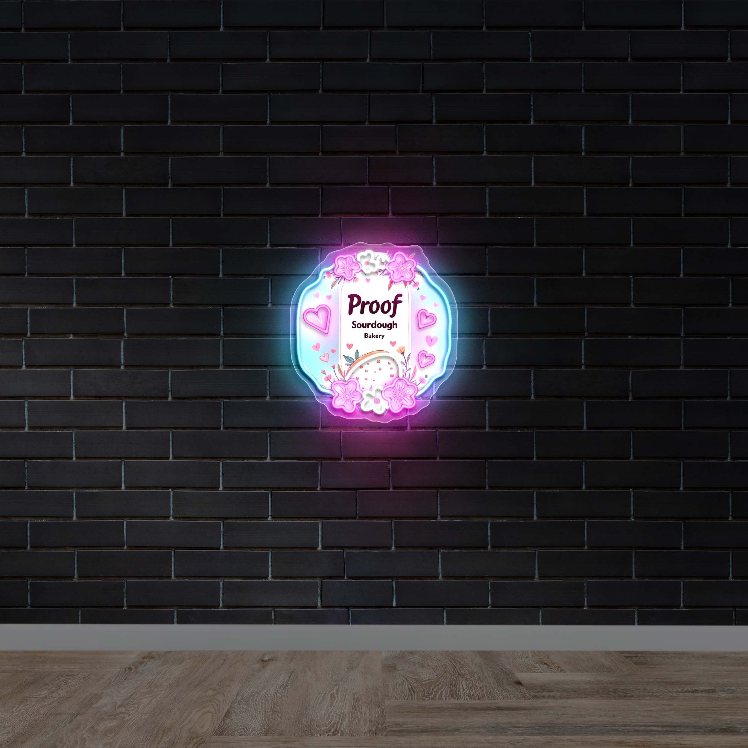 Proof Sourdough Bakery - Premium Neon Artwork