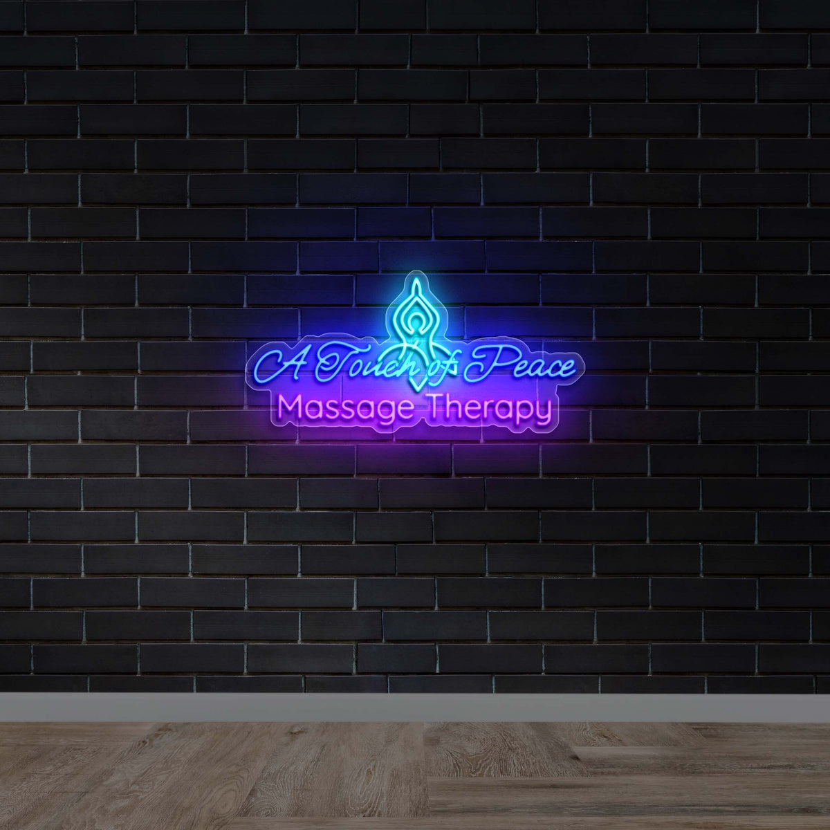 A Touch of Peace - Premium Neon Artwork
