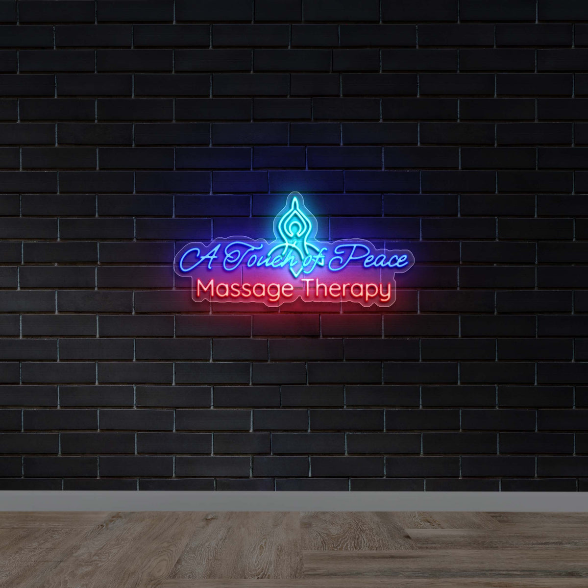 A Touch of Peace - Premium Neon Artwork