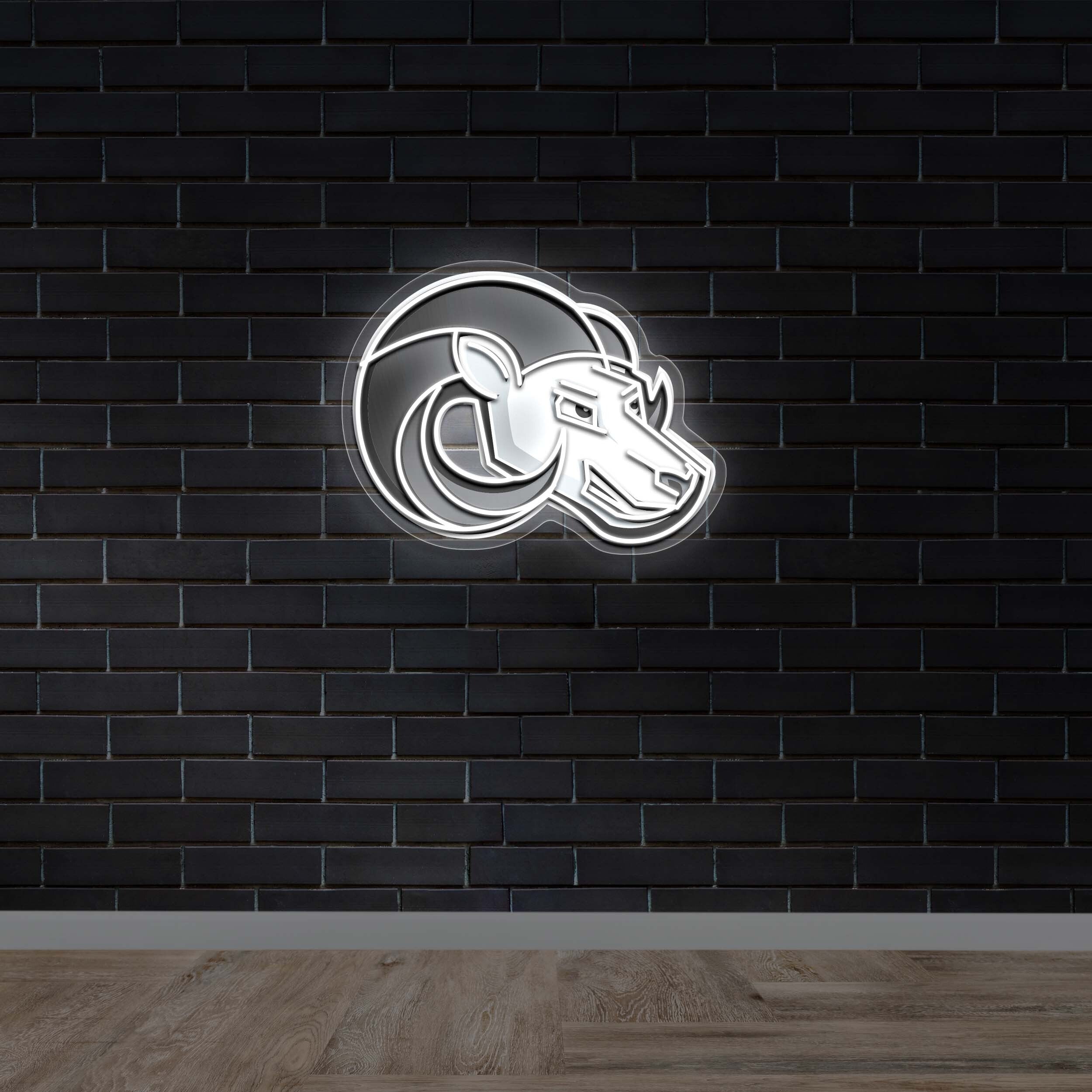 Blaze the Bighorn - Premium Neon Artwork