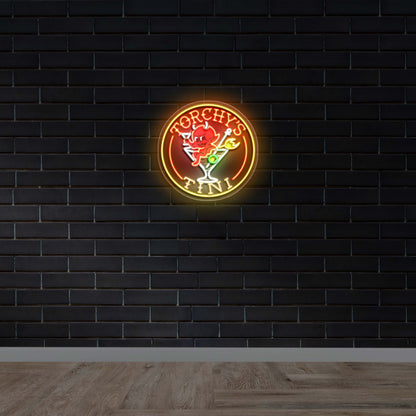 TORCHY'S TINI -  Premium Neon Artwork