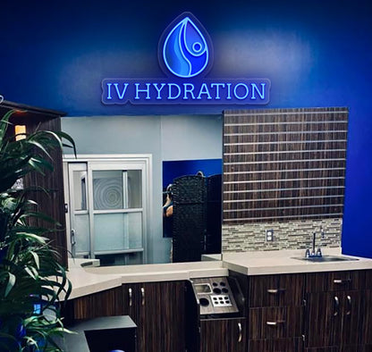 IV HYDRATION - Premium Neon Artwork